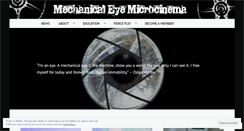 Desktop Screenshot of mechanicaleyecinema.org
